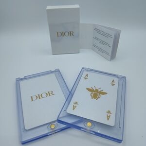 Dior Coffret Exclusive Playing Card | Gold Bee Ace | VIP GWP 2019–2021